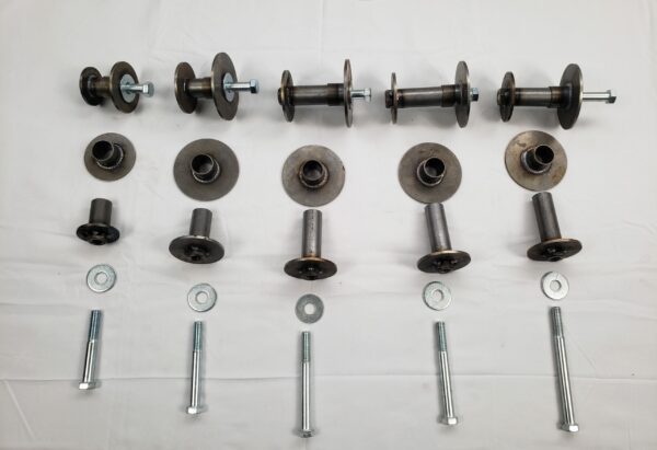 1967-1979 Ford Pickup Truck Bed Floor Mounting Hardware, 32 Pcs Kit